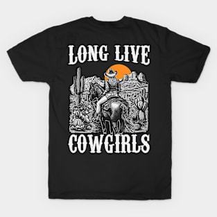 Long Live Howdy Rodeo Western Cowgirl T-Shirt